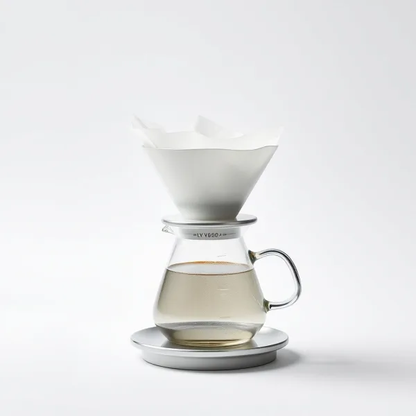 Set V60 de Vidrio con 40 Filtros