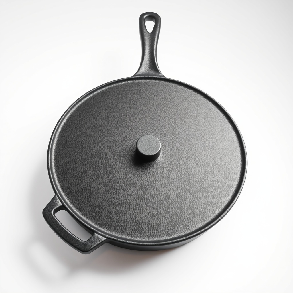 Sartén de Hierro Fundido 26cm Pre-curado