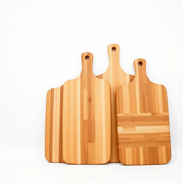 Tabla de Picar de Bambú Set de 3 Tamaños