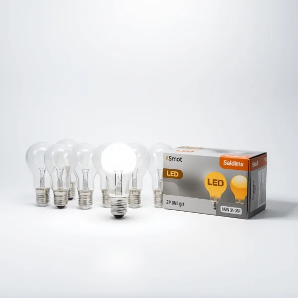 Kit de 20 Focos LED 9W Luz Blanca