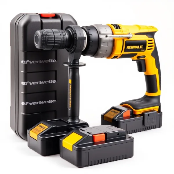 Taladro Percutor Inalámbrico 20V con 2 Baterías