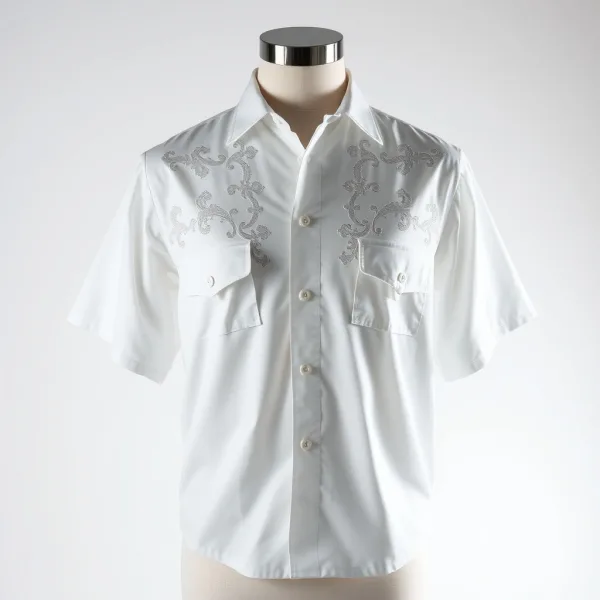 Camisa Guayabera Bordada para Hombre