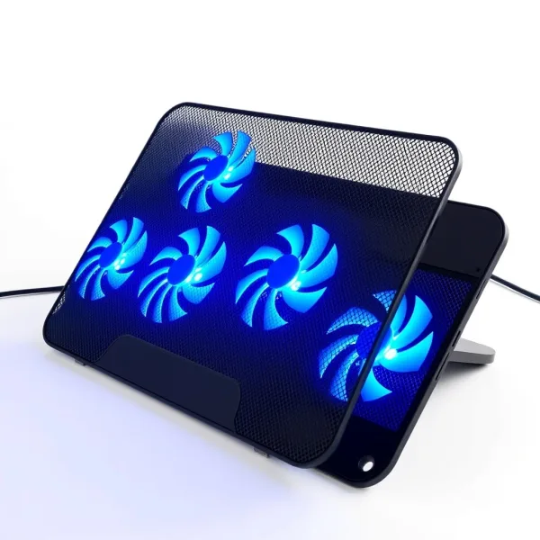 Base Enfriadora para Laptop Gamer 5 Ventiladores