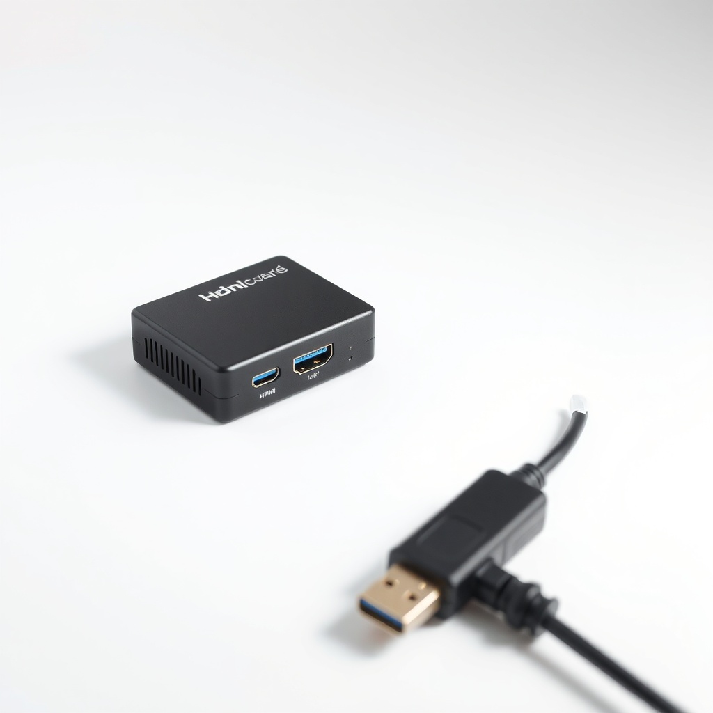 Capturadora de Video 4K HDMI USB 3.0