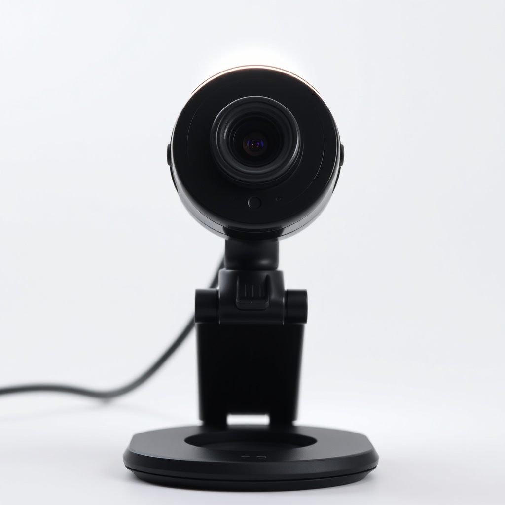 Webcam Full HD 1080p con Aro de Luz
