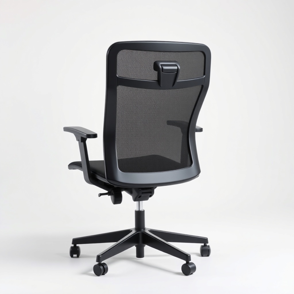 Silla Ergonómica de Oficina con Soporte Lumbar