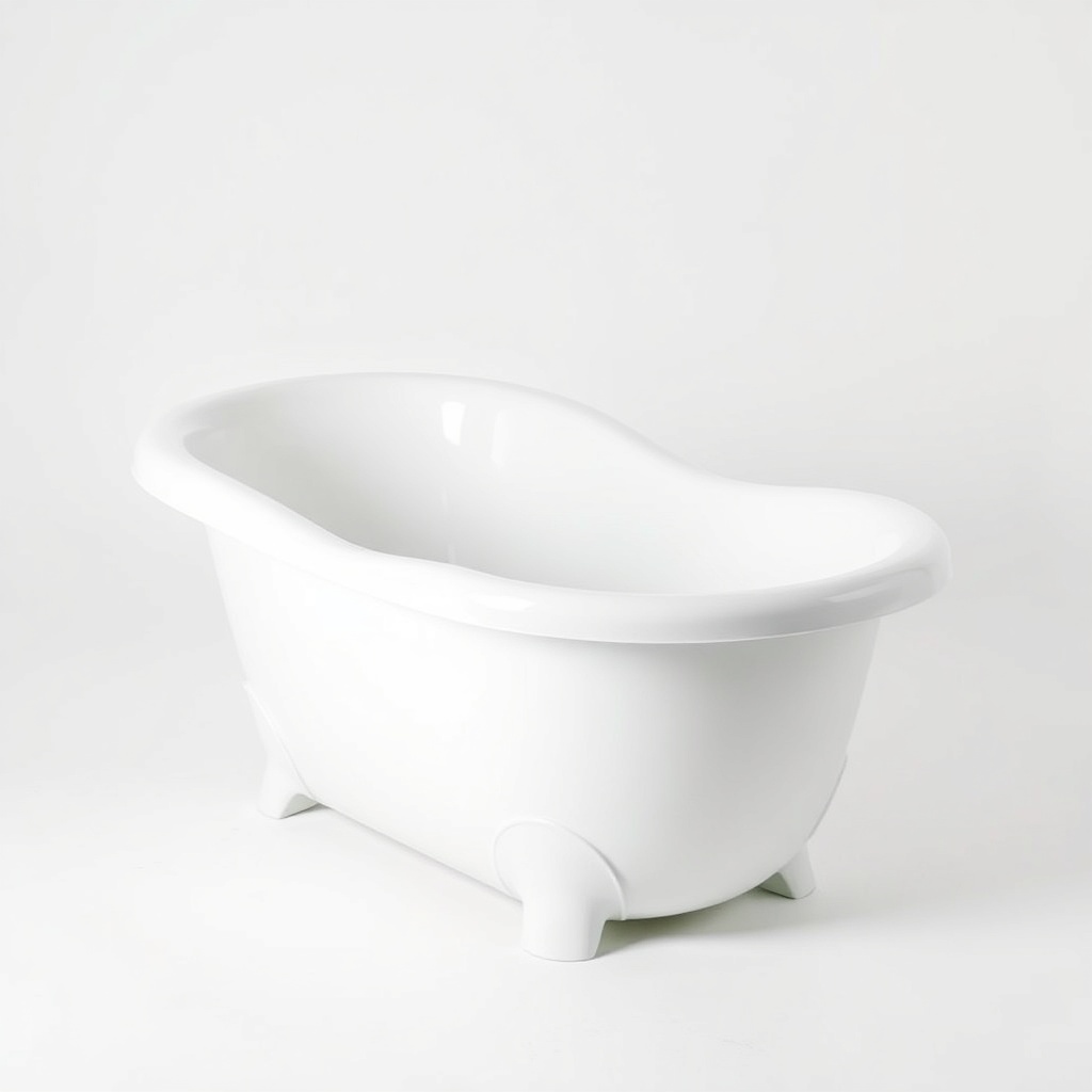 Bañera para Bebé con Soporte y Termómetro